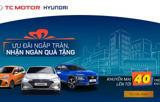 Hyundai Vinh khuyến mãi mua xe tháng 3/2020 lên đến 40 triệu đồng.