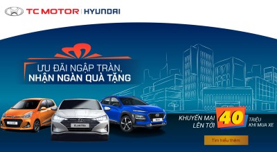 Hyundai Vinh khuyến mại đặc biệt đến 40 triệu đồng nhiều mẫu xe Hyundai