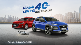 Hyundai KONA & Elantra khuyến mại tới 40 triệu đồng